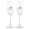 Venetian Champagne Flutes & Wine Glasses (Pair)