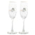 Venetian Champagne Flutes & Wine Glasses (Pair)